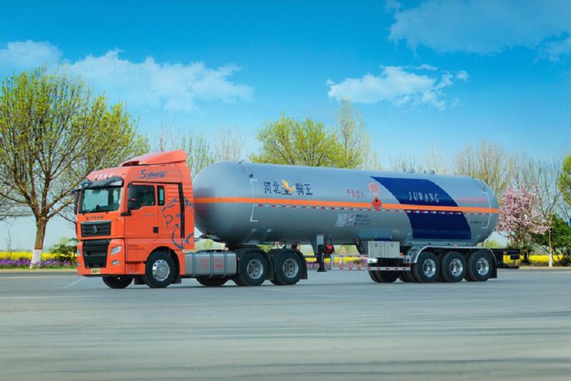  60.72m³LPG liquefied gas transport semi trailer